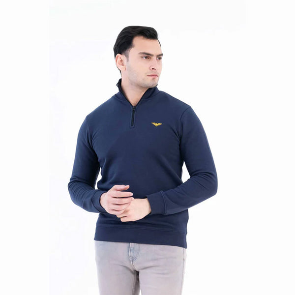 Premium Men's Fleece Quarter Zipper Sweatshirt